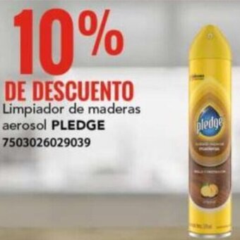 City Club PLEDGE Limpiador de maderas aerosol oferta