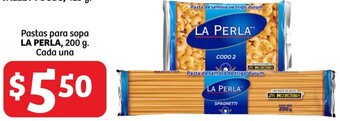 LA PERLA Pastas para sopa 200g