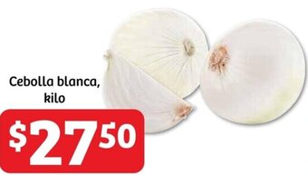 Soriana Híper Cebolla blanca oferta
