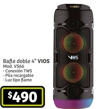 Soriana Híper VIOS Bafle doble 4" oferta