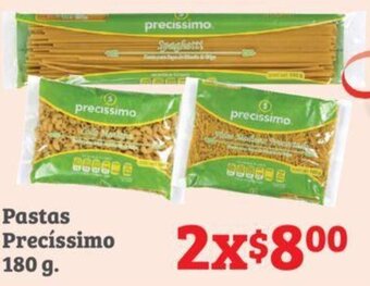 Soriana Híper Pastas Precíssimo 180g oferta