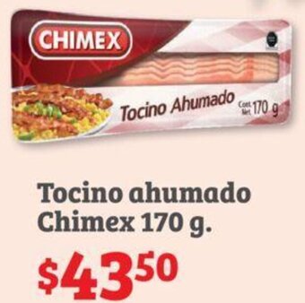 Soriana Híper Tocino ahumado Chimex 170 g oferta