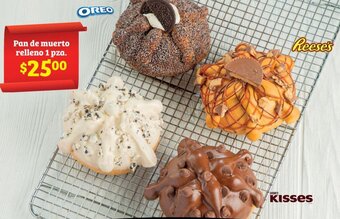 Soriana Híper Pan de muerto relleno 1 pza oferta