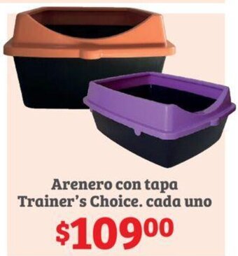 Soriana Híper Arenero con tapa Trainer's Choice oferta