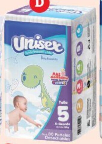 Soriana Híper Pañales Unisex etapa 5 Jumbo de 80 piezas oferta