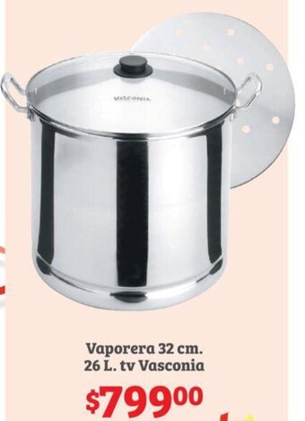 Soriana Híper Vaporera 32 cm. 26 L oferta