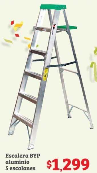 Soriana Híper Escalera BYP 5 escalones oferta