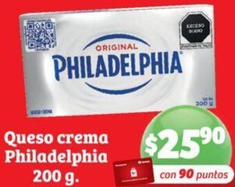 Soriana Híper Queso crema Philadelphia 200 g oferta