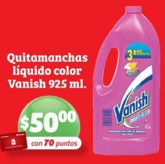 Quitamanchas líquido color Vanish 925 ml