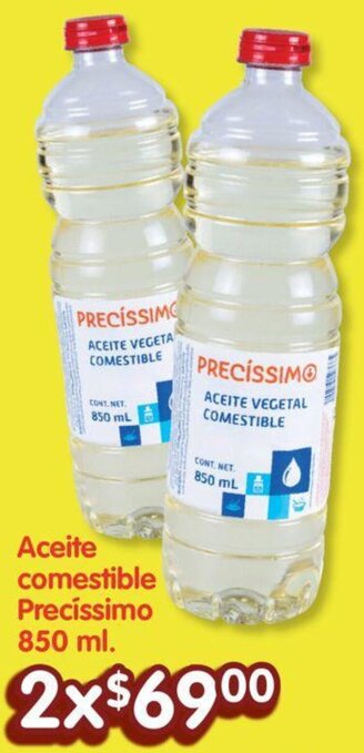 Soriana Híper Aceite comestible Precíssimo 850 ml oferta