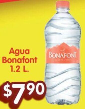 Soriana Híper Agua Bonafont 1.2 L oferta