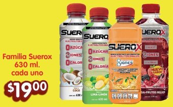 Soriana Híper Familia Suerox 630ml oferta