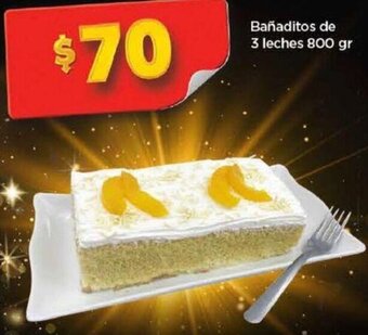 Bodega Aurrerá Bañaditos de 3 leches 800 gr oferta