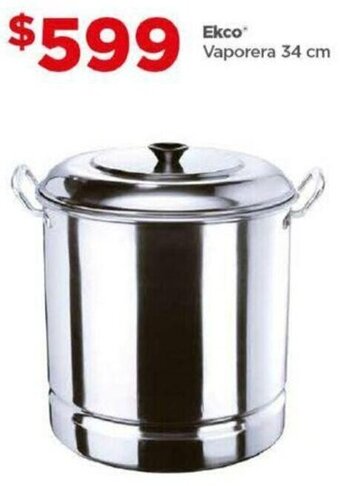 Bodega Aurrerá Ekco Vaporera 34 cm oferta