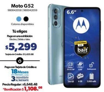 Moto G52 6,6"