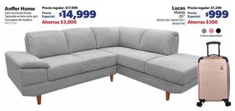 Sam's Club Anffer Home Sala seccional Zunny oferta