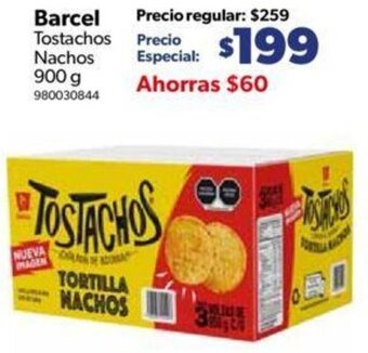 Barcel Tostachos Nachos 900g
