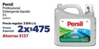 Sam's Club Persil Professional Detergente líquido 9L oferta