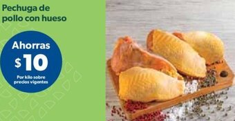Sam's Club Pechuga de pollo con hueso oferta