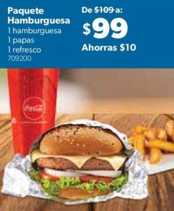 Paquete Hamburguesa
