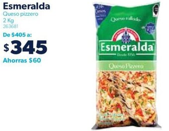 Esmeralda Queso pizzero 2kg
