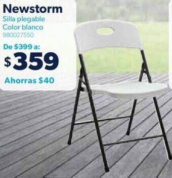 Sam's Club Newstorm Silla plegable oferta