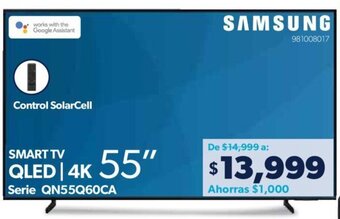 SAMSUNG SMART TV QLED 4K 55"