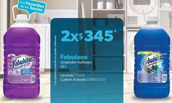 Sam's Club Fabuloso Limpiador multiusos 10L oferta