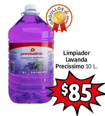 Soriana Mercado Limpiador Lavanda Precíssimo 10 L oferta