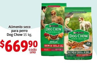 Soriana Mercado Alimento seco para perro Dog Chow 15 kg oferta