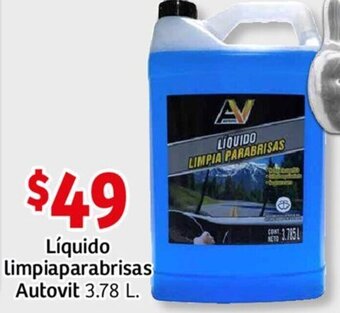 Soriana Mercado Líquido Limpiaparabrisas Autovit 3.78 L oferta