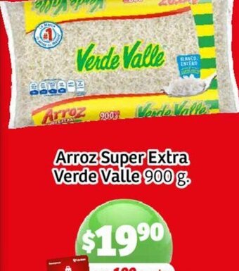 Soriana Mercado Arroz Super Extra Verde Valle 900 g oferta