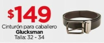 Chedraui Glucksman Cinturón para caballero Talla 32-34 oferta