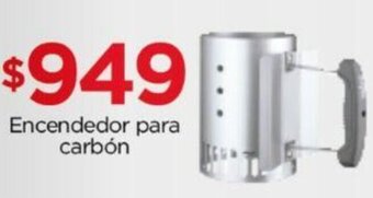 Chedraui Encendedor para carbón oferta