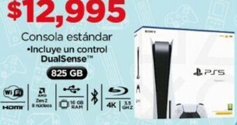 Chedraui Consola estándar 825GB oferta