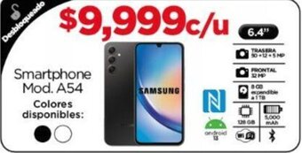 Chedraui Samsung Smartphone Mod. A54 oferta