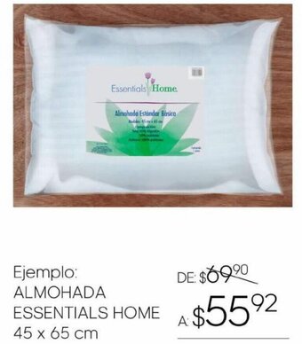 DelSol ALMOHADA ESSENTIALS HOME 45 x 65cm oferta