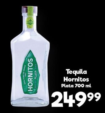 S-Mart Tequila Hornitos Plata 700 ml oferta