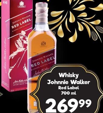 Whisky Johnnie Walker Red Label 700 ml