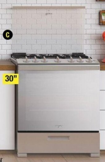 The Home Depot Whirlpool ESTUFA DE PISO 30" oferta