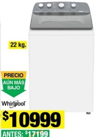 The Home Depot LAVADORA 22kg oferta