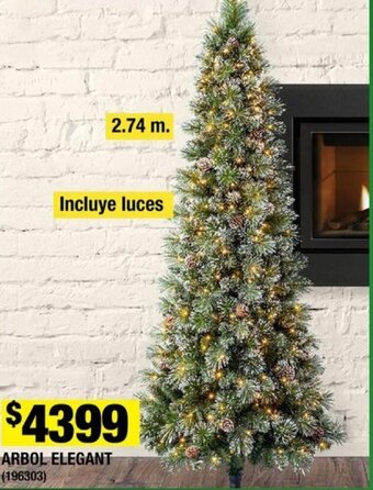 The Home Depot ARBOL ELEGANT 2.74m oferta