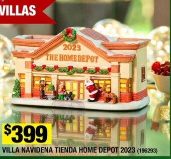 The Home Depot VILLA NAVIDENA TIENDA HOME DEPOT 2023 oferta