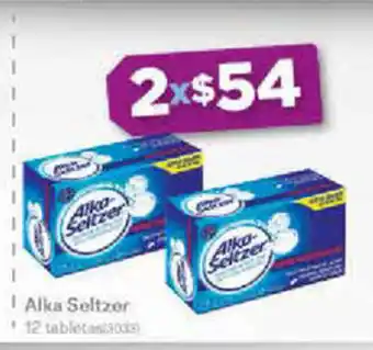 Farmacias del Ahorro Alka Seltzer 12 Tabletas oferta