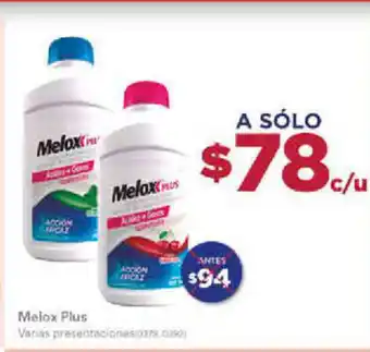 Melox Plus Varias Presentaciones