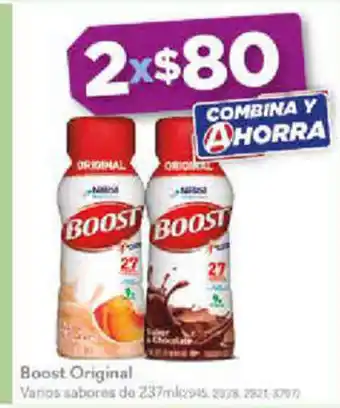 Farmacias del Ahorro Boost Original Varios Sabores de 237ml oferta