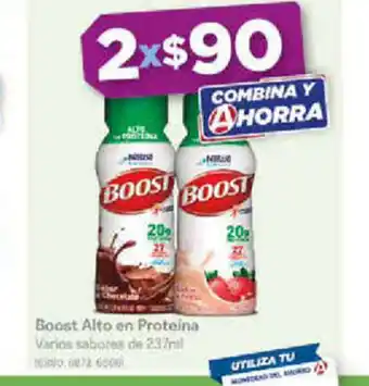 Farmacias del Ahorro Boost Alto en Proteina 237ml oferta