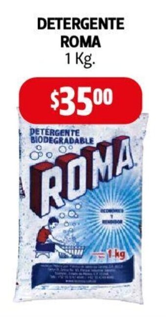 Farmacias Guadalajara ROMA DETERGENTE 1 Kg oferta