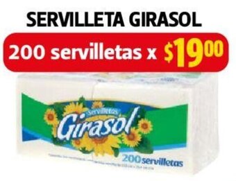 Farmacias Guadalajara Girasol Servilletas oferta