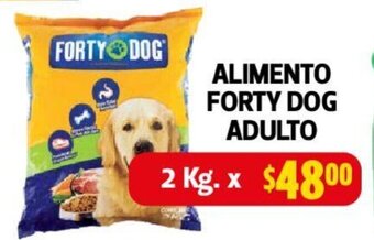 Farmacias Guadalajara ALIMENTO FORTY DOG ADULTO 2KG oferta